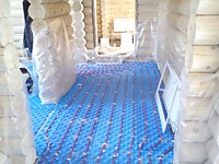 Монтаж тёплого пола